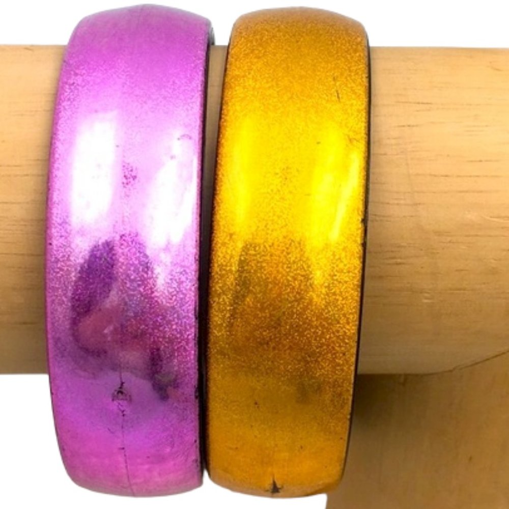 Metallic Bangle Bracelet Bundle Set - image 4